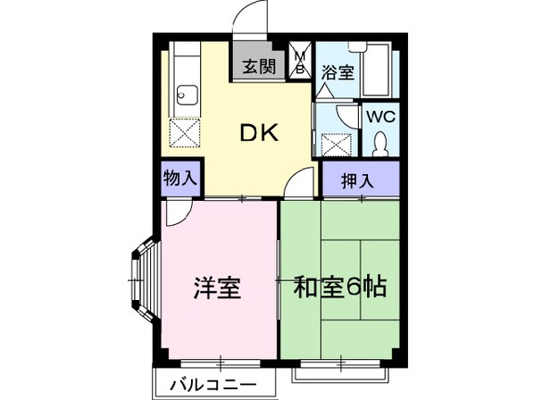 シティーメゾンの物件間取画像